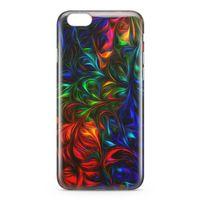 Apple iPhone 6 Plus - 6S Plus Kılıf Fractal Art Arka Kapak Koruma Desenli Full Koruyucu