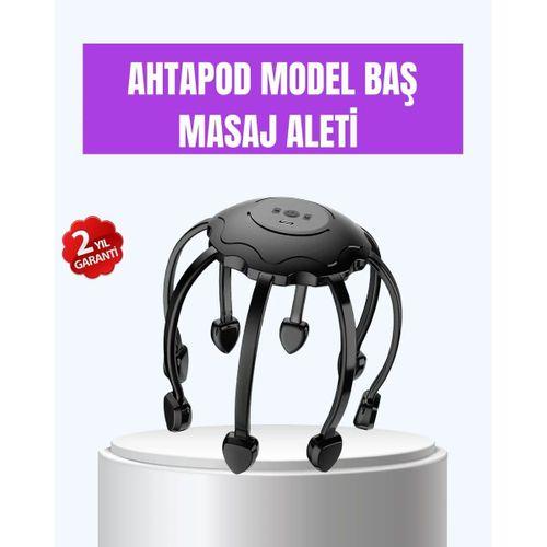 Titreşimli Saç Derisi Masaj Aleti 8 Kollu Derin Rahatlama Ve Stres Azaltma