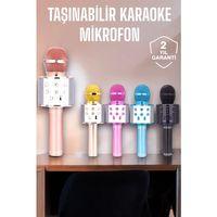 Taşınabilir Bluetooth Karaoke Mikrofon: Hafıza Kart Girişli, Etkileyici Performans