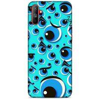 Nazarium (19) Desenli Silikon Kapak Oppo Realme C3 Kılıf
