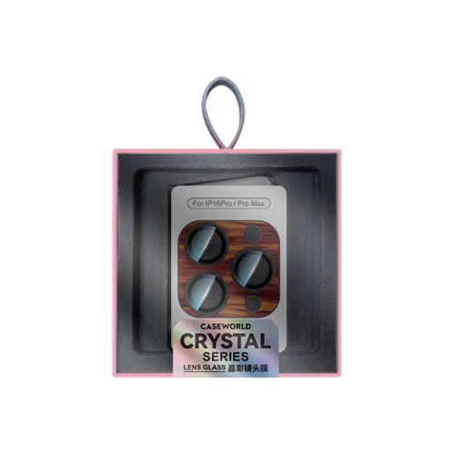 Apple iPhone 16 Pro Max CaseWorld Crystal Color Serisi Full Kamera Lens Koruyucu