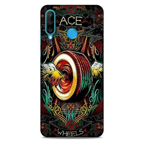 Huawei P30 Lite Uyumlu Kılıf Motorsiklet (24) Darbe Emici Kılıf İskelet