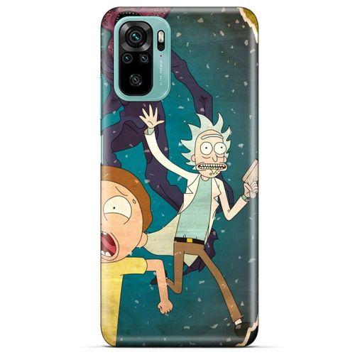 Xiaomi Redmi Note 10 5G Uyumlu Kılıf Rick And Morty (27) Tasarımlı Kılıf Alternate-universe