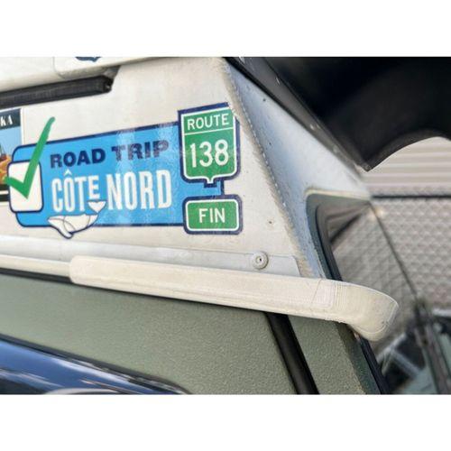 Alu Cab Icarus Tavan Dönüşümü İçin Oluk Uzatması 3D Baskı