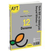AYT Türk Dili ve Edebiyatı Sosyal Bilimler 1 12 Deneme Endemik Yayınları