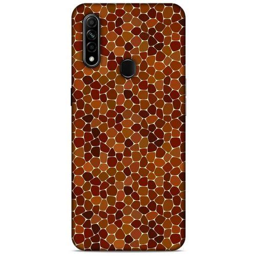 Oppo A31 Kılıf Baskılı Özel Seri Taşlı (13) Silikon Kap