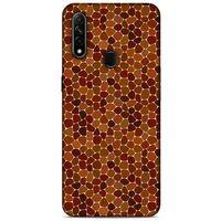 Oppo A31 Kılıf Baskılı Özel Seri Taşlı (13) Silikon Kap