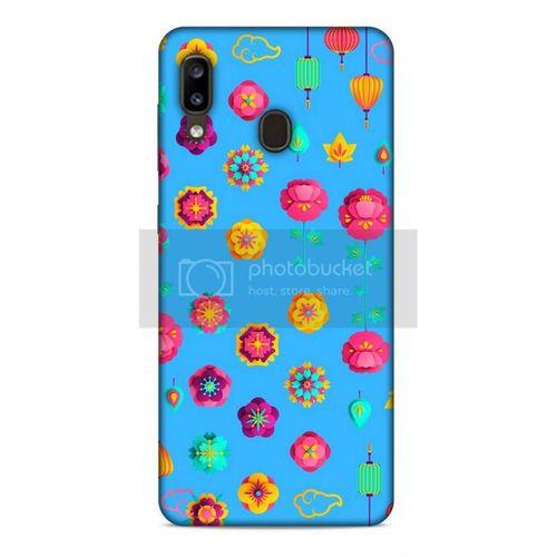 Origami Mavi Samsung Galaxy Note 9 Kılıf
