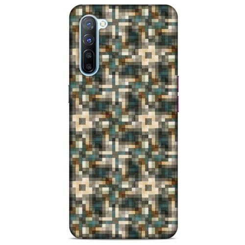 Geometrix 42 Oppo Reno 3 Kılıf Silikon Kapak