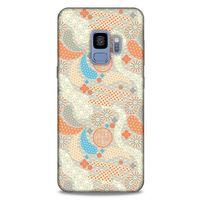 Samsung Galaxy S9 Kılıf Japonya (49) Ultra Silikon Kılıf Mavi Gri