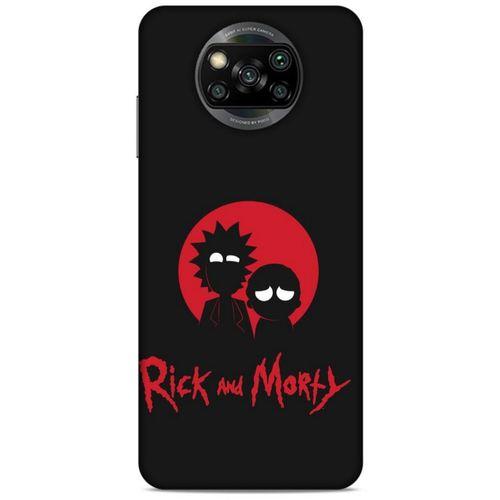 Xiaomi Redmi Poco X3 Uyumlu Kılıf Rick And Morty (5) Koruma Kabı Jerry Smith
