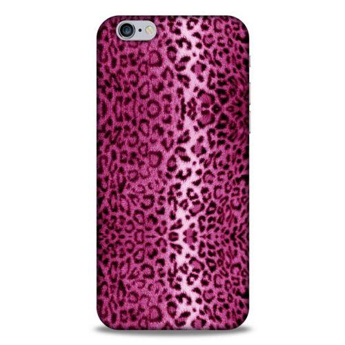 Leopar Pembe Apple Iphone 6S Kılıf