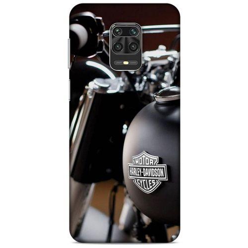 Xiaomi Redmi Note 9S Uyumlu Kılıf Motorsiklet (48) Bumper Kılıf Harley