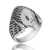 Gümüş Kartal Erkek Yüzük