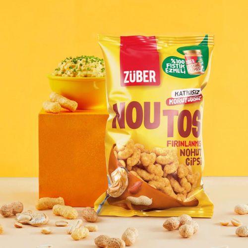 Züber Züber Noutos Fırın Nohut Cipsi 55 Gr Fıstık