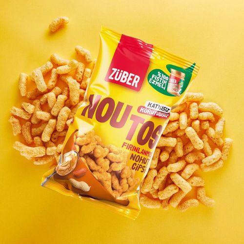Züber Züber Noutos Fırın Nohut Cipsi 55 Gr Fıstık