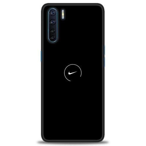 Oppo A91 / Reno 3 Kılıf HD Baskılı Kılıf - Nike + Tam Ekran Koruyucu