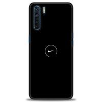 Oppo A91 / Reno 3 Kılıf HD Baskılı Kılıf - Nike + Tam Ekran Koruyucu