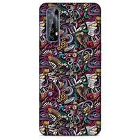 Graffitix (4) Desenli Silikon Kapak Huawei P Smart 2021 Kılıf