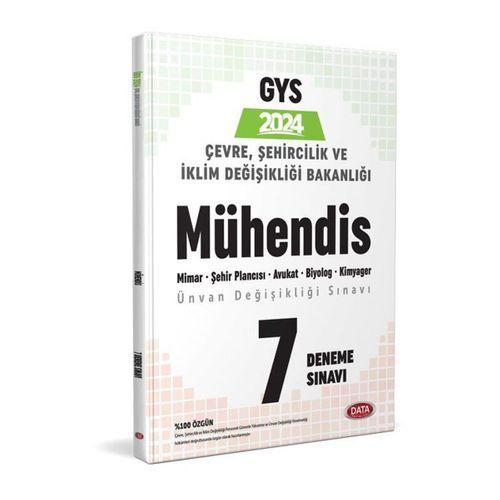 Çevre, Şehircilik ve İklim Değişikliği Bakanlığı Unvan Değişikliği Mühendis 7 Deneme Sınavı Data Yayınları
