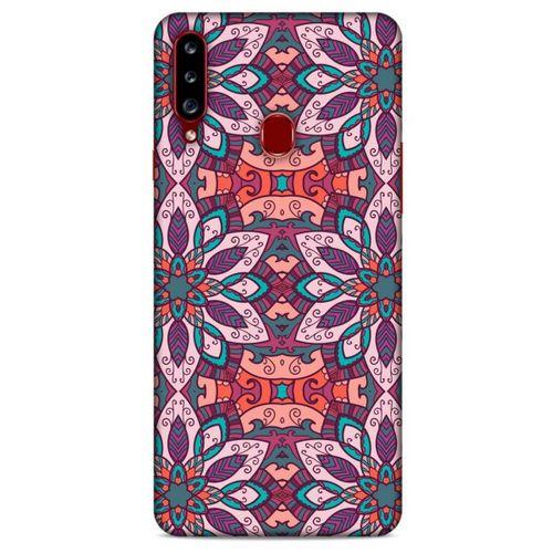 Ethnic Culture (8) Samsung Galaxy A20s Kılıf Silikon Kapak Desenli