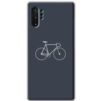 Potkal Hediye Fabrikası Samsung Galaxy Note 10 Plus HD Baskılı Kılıf + 9D Tam Ekran Koruyucu - Bike
