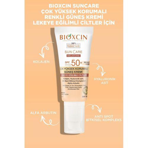 Bioxcin Bioxcin Sun Care Lekeye Eğilimli Ciltler Için Çok Yüksek Korumalı Renkli Güneş Kremi 50 Spf - Leke Tinted