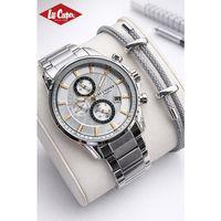 Lee Cooper İç Kadran Fonksiyonları Aktif Bileklik Hediyeli 2 Yıl Garantili Erkek Kol Saati E8330.330