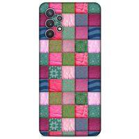 Lopard Samsung Galaxy A32 Uyumlu Kılıf Patchwork (35) Fit Design Kılıf