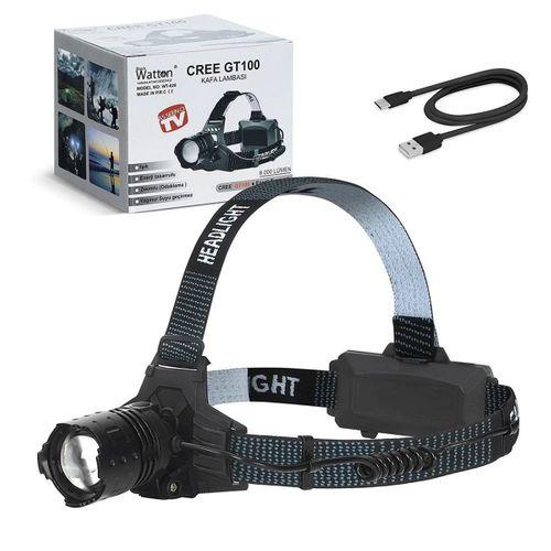 Gt100 Led Şarjlı Kafa Lambası Wt-628