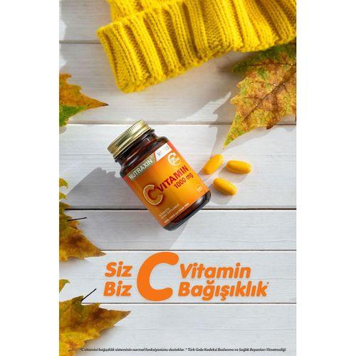 Nutraxin C Vitamini 1000 mg Zaman Salınımlı 30 Tablet