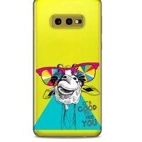 Zoologix (11) Samsung Galaxy S20 Plus Şeffaf Kılıf Silikon Desenli