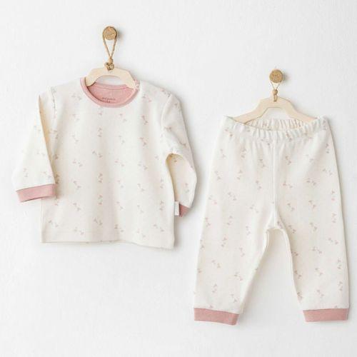 Andywawa AC26084 Mon Petit Amour 2'li Takım Ekru