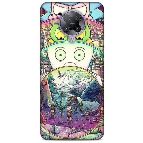 Xiaomi Redmi K30 Pro Uyumlu Kılıf Rick And Morty (48) Bumper Kılıf Decoy Jerrys