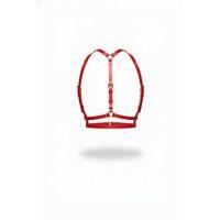 Kırmızı Kadın Kemer Deri Çoklu Şeritli Vücut Aksesuarı - Brf205