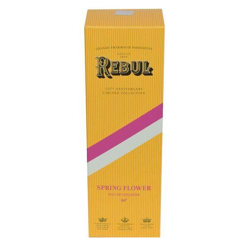 Rebul Bahar Çiçeği Kolonyası 80 Derece Cam Şişe 270 ML 125. Yıl Özel Spring Flower