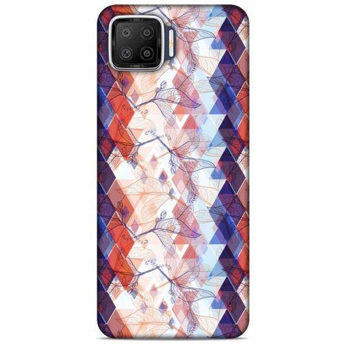 Oppo A73 Kılıf Pastel Renkler (3) Kapak Kırmızı Lacivert