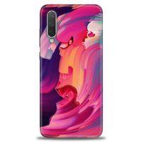 Xiaomi Mi 9 SE Kılıf HD Baskılı Kılıf - Renkler + Tam Ekran Koruyucu