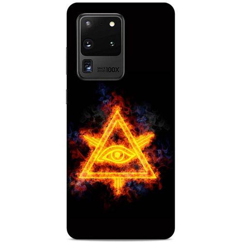 Lopard Samsung Galaxy S20 Ultra Uyumlu Kılıf FireX (42) Rugged Armor Kılıf İlluminati
