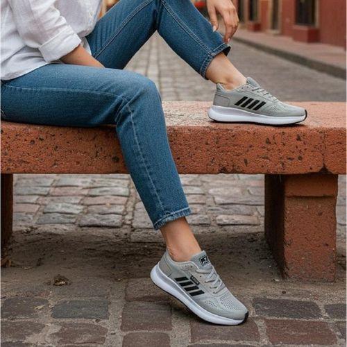 Branca 3990 tx Gri Buz Beyaz Fuspetli Erkek Spor Ayakkabı