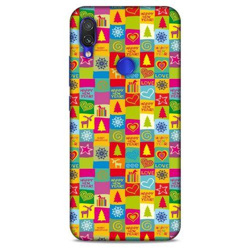 Yılbaşı Süsleri 10 Xiaomi Redmi Note 7 Kılıf Silikon Kapak