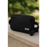 Walt Omuz Askılı Çift Bölmeli Su Geçirmez Fermuarlı Spor Erkek Çanta - Siyah