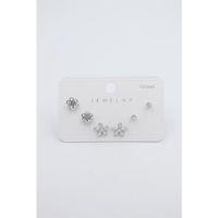 Çoklu Set Küpe - Gümüş