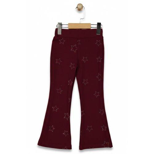 Kız Çocuk İspanyol Tayt Yıldız Taş Desenli BGL-ST05209