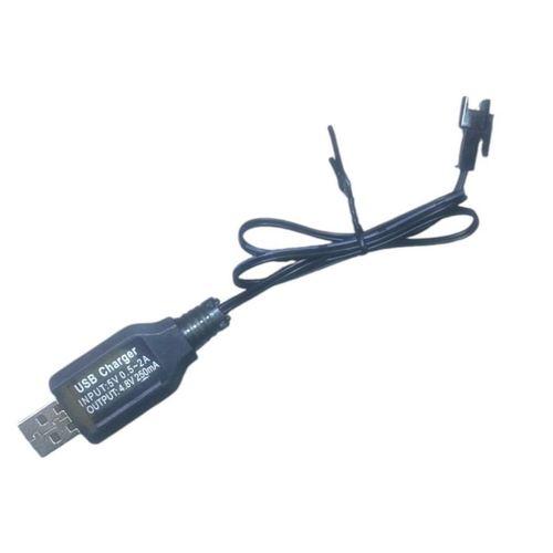 4.8 Volt  Oyuncak Pilleri İle Uyumlu Usb Şarj Aleti
