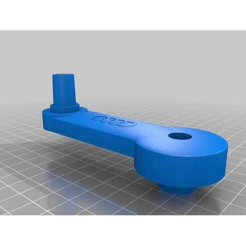 AUDI A4 yan cam kolu ABS BASKI 00039