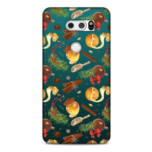 Frutix Portakal 01 LG K40S Kılıf Desenli Silikon