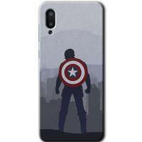 Galaxy A02 Kılıf HD Desen Baskılı Arka Kapak - Captain Avenger + Kırılmaz Cam