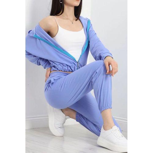 pilelistore Fermuarlı İki İplik Takım Mavi