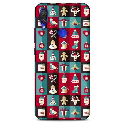 Yılbaşı Süsleri 17 Xiaomi Redmi Note 7 Pro Kılıf Silikon Kapak